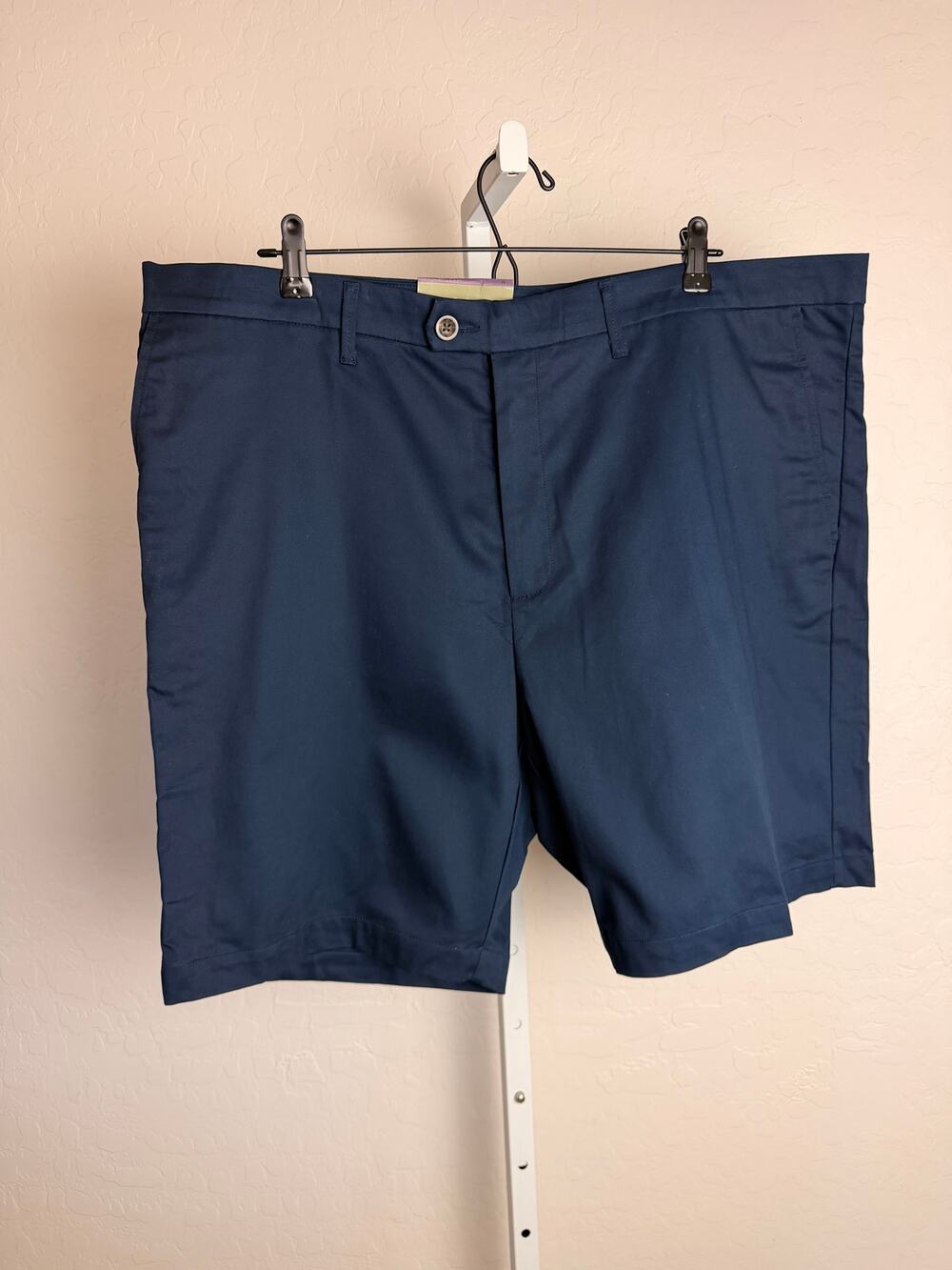Goodfellow & Co Men’s Navy Dress Shorts Size 42 Stretch 9” Inseam NWT
